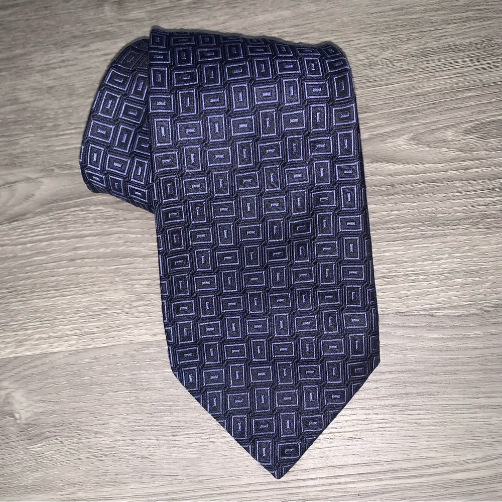 Robert Talbott Tie best of class Nordstrom Multicolor silk Geometric made in USA